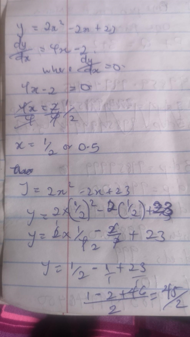 Hence, or otherwise, write down the coordinates of the turning point of the graph-example-1