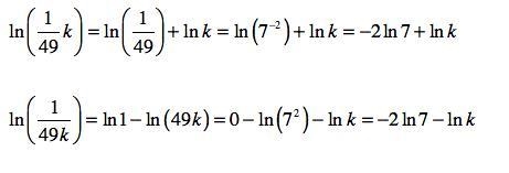 How would yo expand ln (1/49k)?-example-1