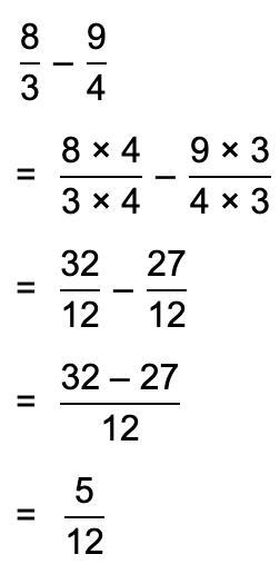 Math problem 8/3+(-9/4)​-example-1