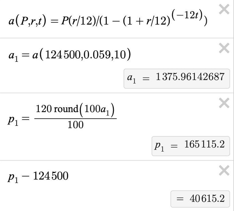 Michelle would like to know how much of her loan payments will go toward interest-example-1