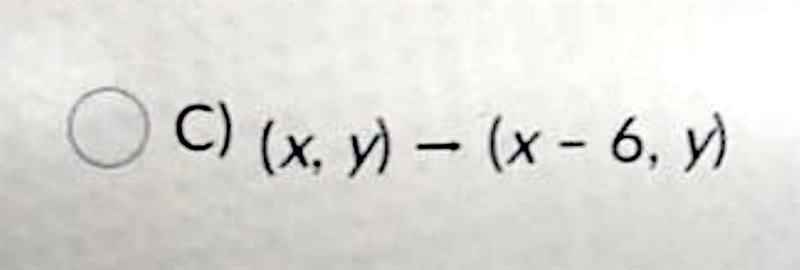 Choose the algebraic description that maps AABC onto AA'B'C'in the given figure. A-example-1