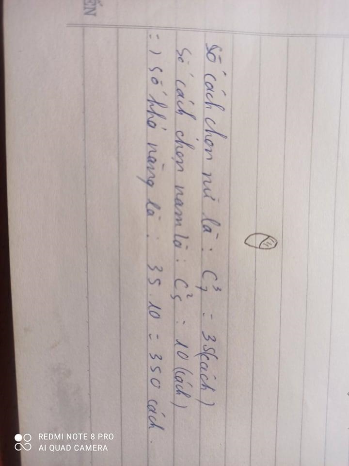 in a club there are seven women and five men. A committee of 3 women and 2 men as-example-1