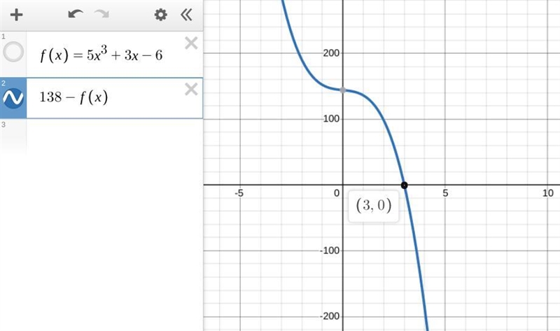 The function ()=5^3+3x−6 has inverse function . Find ′(138).-example-1