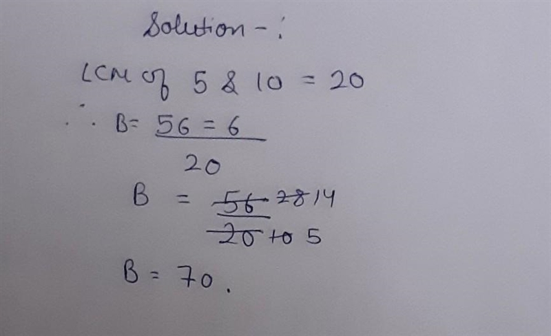 Solve 9+1/5b=3/10b what is b-example-1