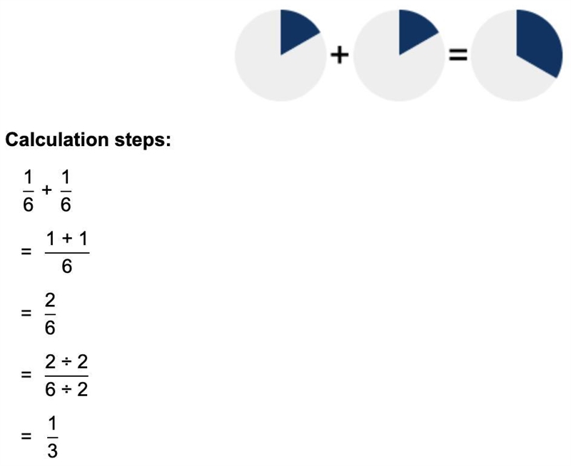 Find the sum.Use fraction strips to help 1/6 + 1/3 + 1/6 ​-example-1