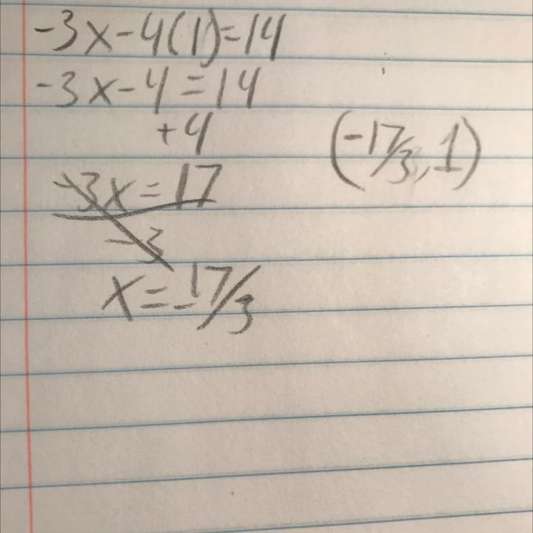 Solve this system by substitution​-example-1