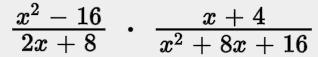 For which product or quotient is this expression the simplest form? (image attached-example-1