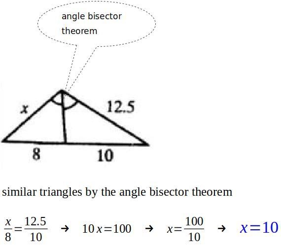 Solve for the value of X-example-1