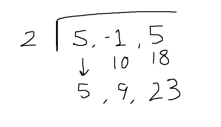 If f(x) = 5x^2 - x + 5, then what is the remainder when f(x) is divided by X - 2?-example-1