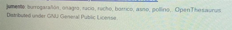 EN ME PUEDEN EN QUE SIGNIFICA JUMENTO PORFA AYUDA .............-example-1