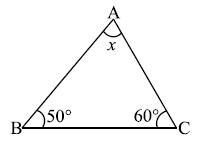 Find the value of unknown angles. Х 50​-example-1