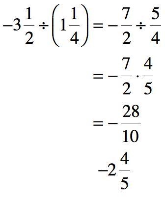 −3 1​/2 ÷ 1 1/4 khan academy answer in simplified proper fraction or simplified improper-example-1