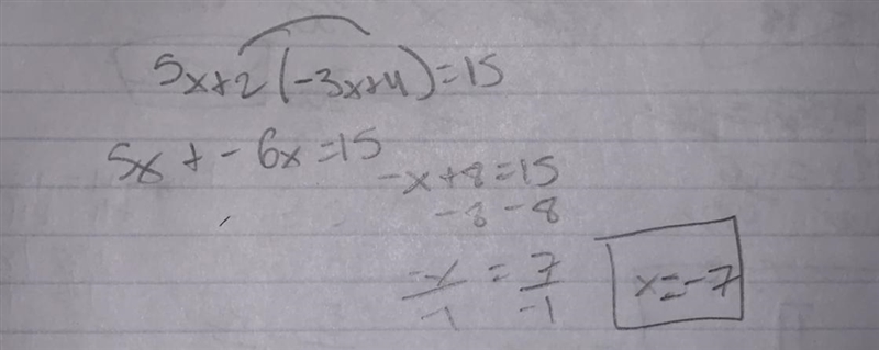 5x + 2y = 15 y = -3x + 4-example-1