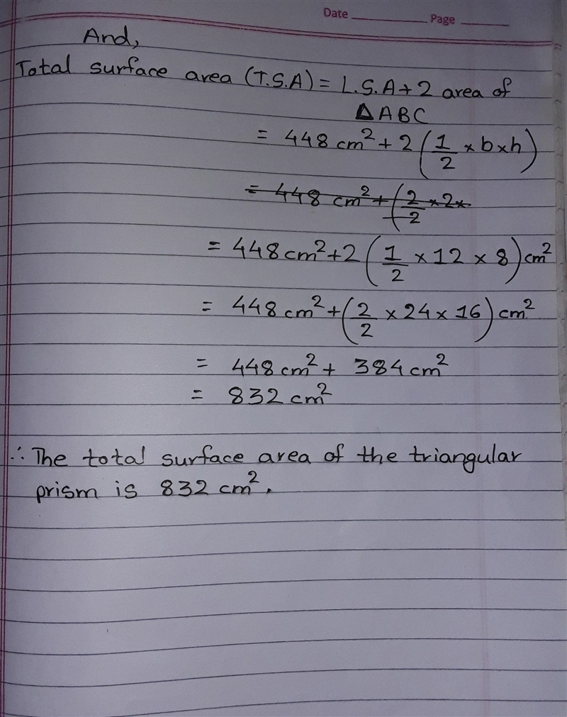 Find the surface area of the triangular prism below.-example-2