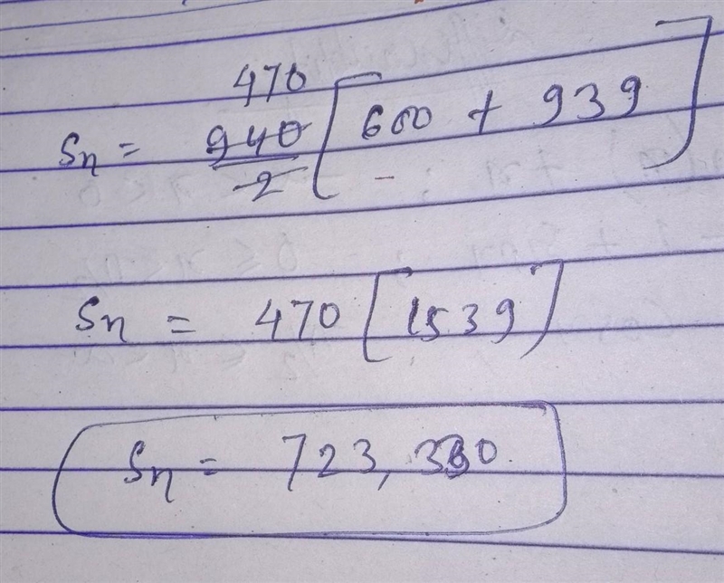 Applications and Reasoning: 4. Find the sum of: 300 + 301 + 302 + 303 + 304 + ... + 1239.-example-2