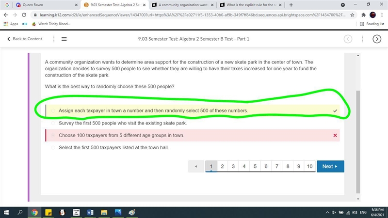 A community organization wants to determine area support for the construction of a-example-1