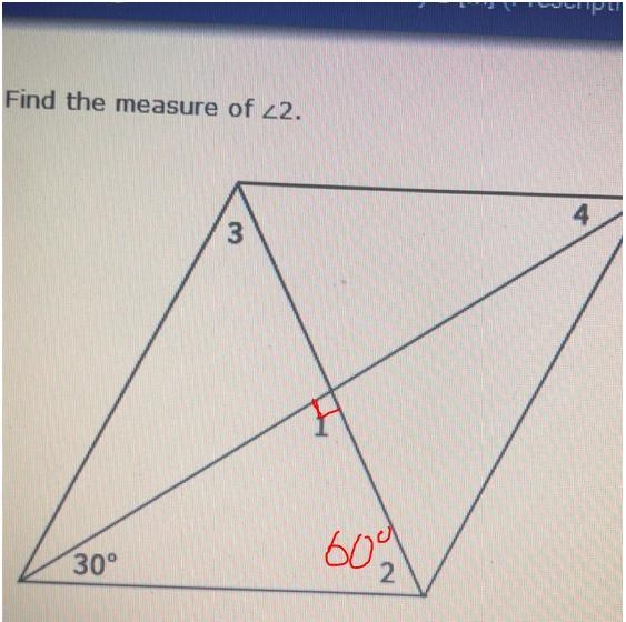 1. Find the measure of <2-example-1