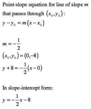 I'm learning how to write equations of lines and I'm not sure how to answer this problem-example-2