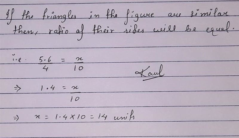 I need help it says Each pair of polygons is similar determine each missing side measure-example-1