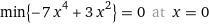 F(x)= -7x^4+3x^2 f(-x)=?​-example-1