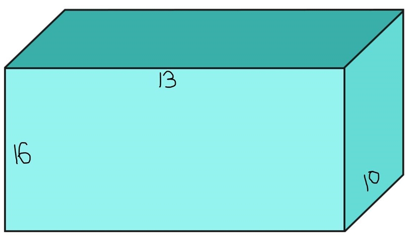 Find the surface area of a rectangular prism with a height of 16 feet, a width of-example-1