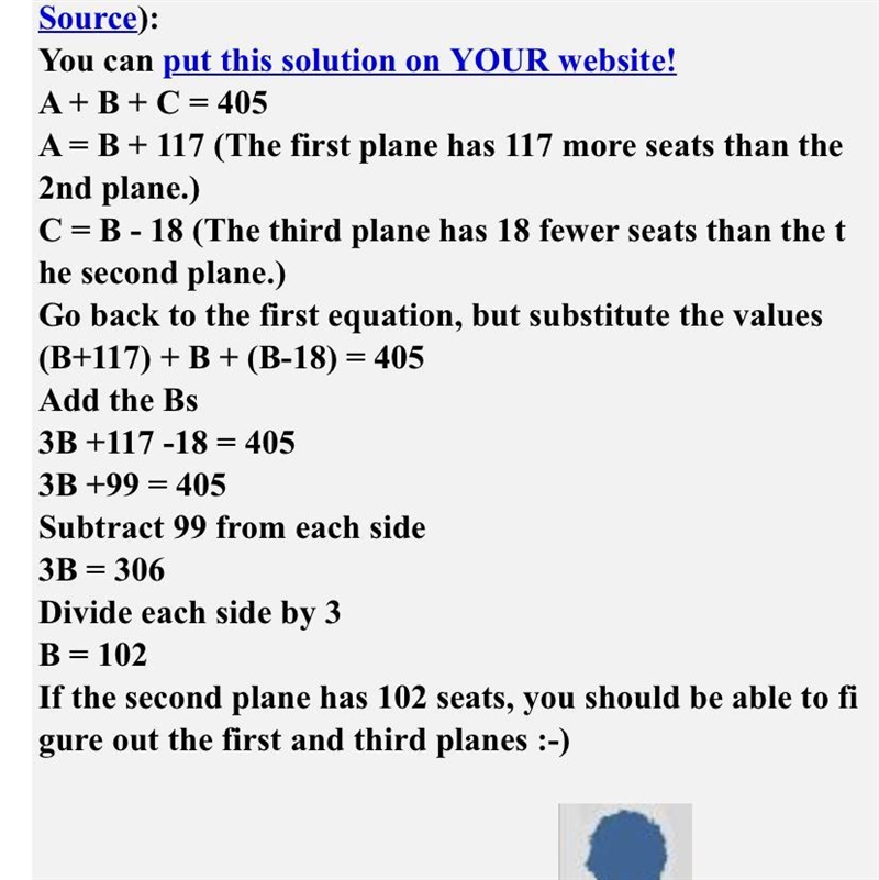 The first aircraft has 111 more seats than the second aircraft. The third aircraft-example-1