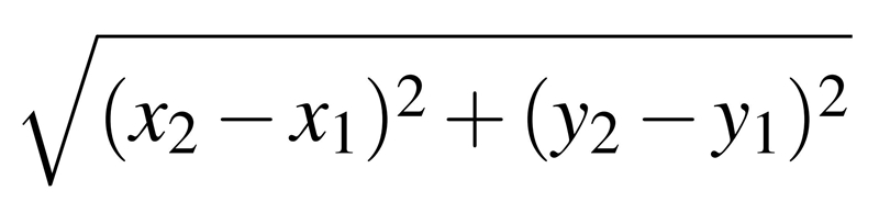 Distance between 4, -4 and -7, -4 ​-example-1