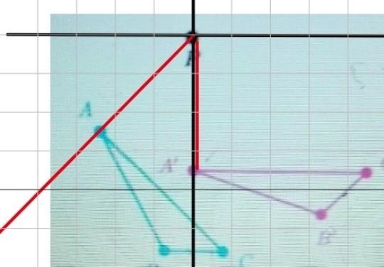 Determine the angle of rotation a. -75 b. -45 c. 45 d. 75​-example-1