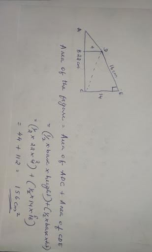 Find the area of the following figures: ​-example-1