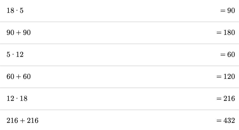 5. What is the volume of the figure below? 18 cm 5 cm 12 cm A. 180 cm B. 540 cm 13 cm-example-1