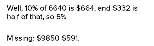 A store donated a percent of every sale to charity The total sales were ​$9,850 so-example-1