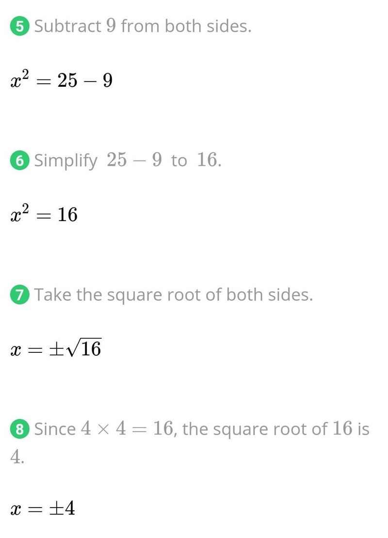 Solve for x: A. 2 B. ±4 C. ±2 D. no solution-example-2