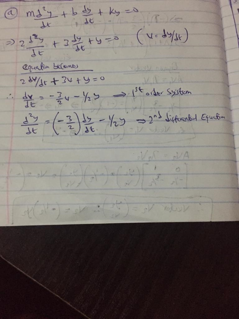 Consider harmonic oscillators with mass m, spring constant k, and damping coefficient-example-1