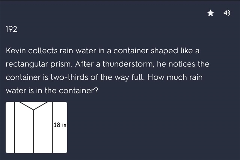 Kevin collects rain water in a container shaped like a rectangular prism. After a-example-1