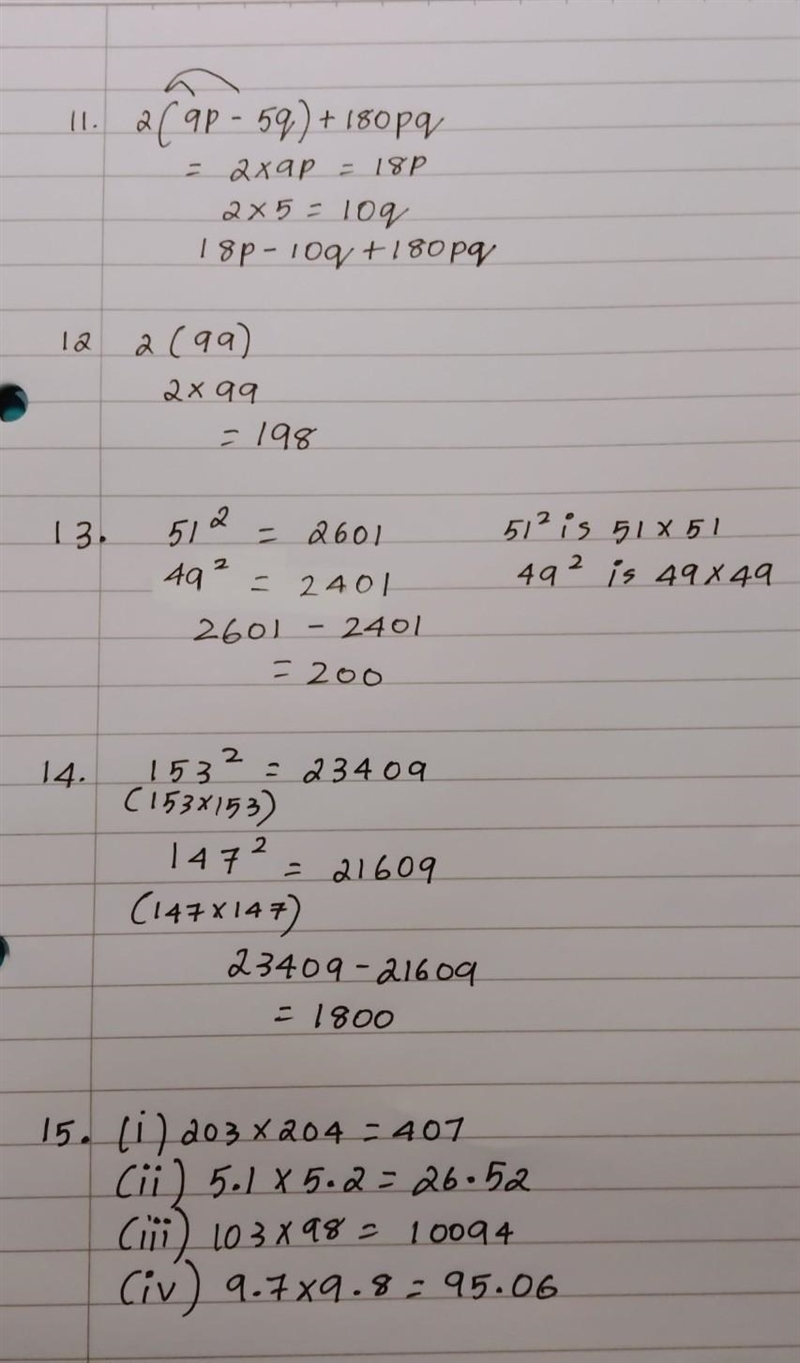 Pls help its homework pls do 11 to 15 including the ones under 15-example-1