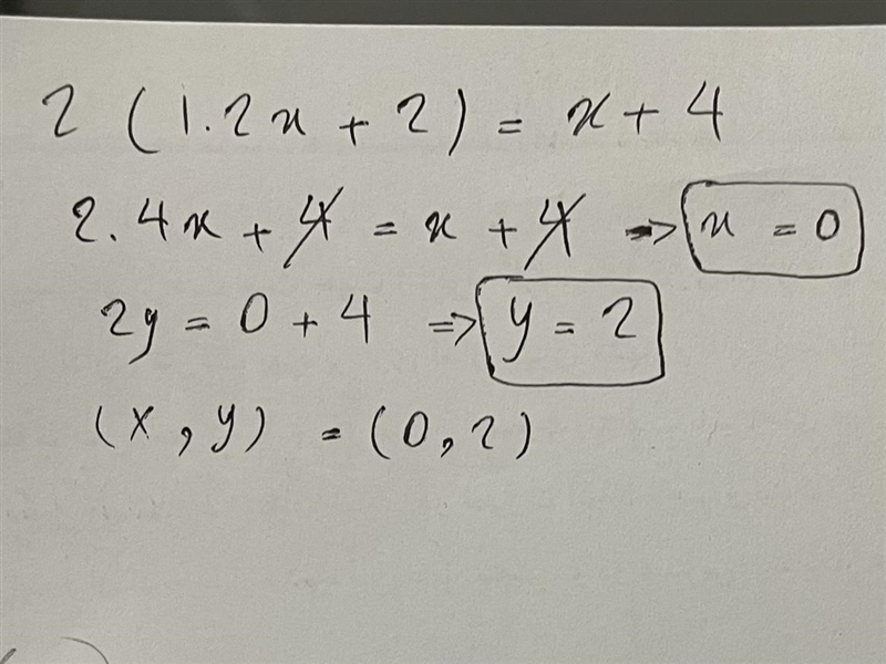 Q10. Use substitution. What is the solution of the system of equations? Explain. * y-example-1