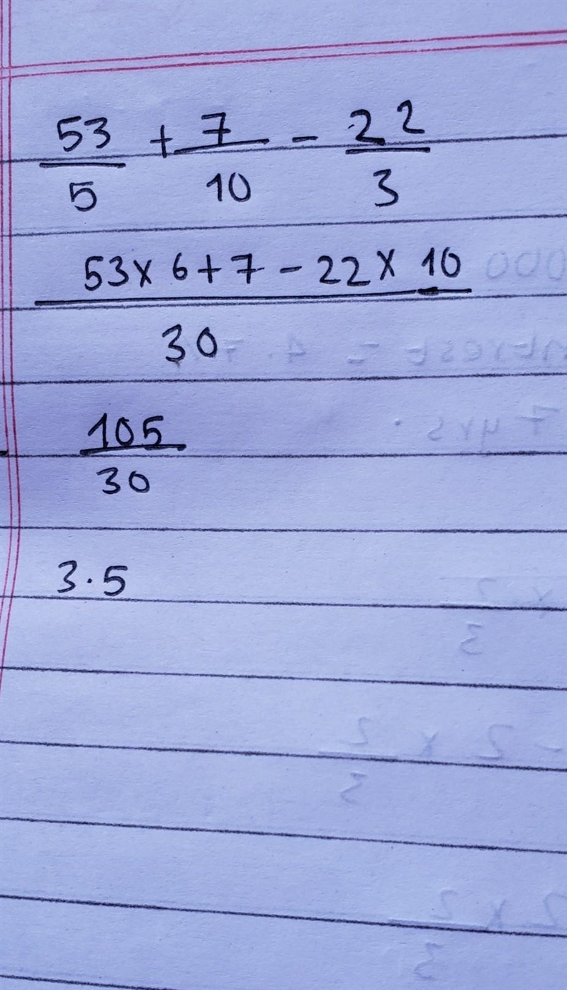 What is the value of the expression 5 3/5+7/10 -2 2/3-example-2