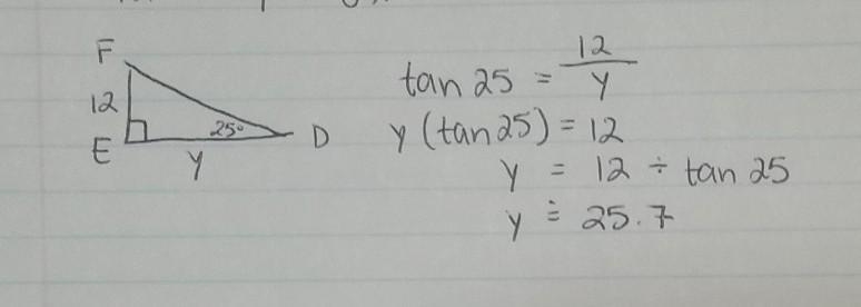 Can someone help me with this I’m really bad in geometry Find Y Round to the nearest-example-1