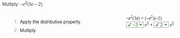 Multiply: –c2(3c – 2)-example-1