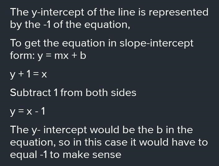 What is the equation of the Line Y= X+-example-1