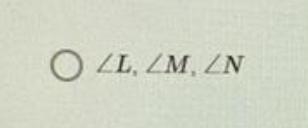 Order the angles in each triangle from smallest to largest.-example-1