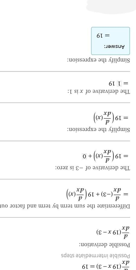 What is the value of x in the equation 19x-3-example-1