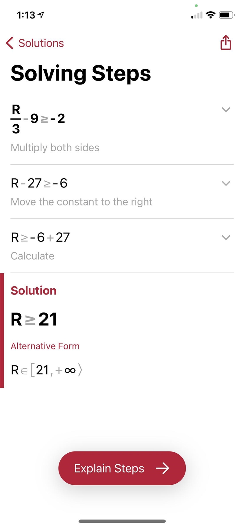 R/3 - 9 ≥ - 2 Does anyone know this-example-1