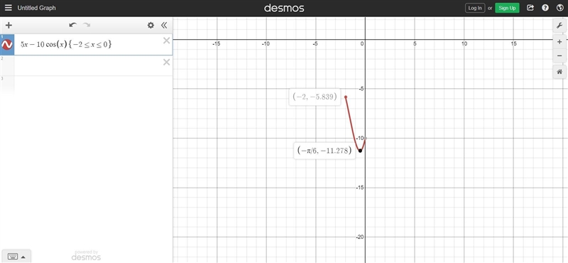 Use calculus to find the absolute maximum and minimum values of the function. f(x-example-1