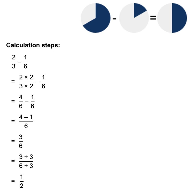 What would you add to 1/6 to get 2/3-example-1