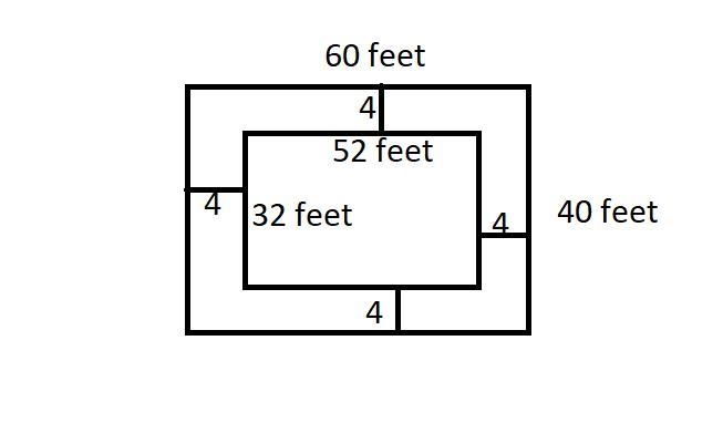 Karley is an architect building the city pool. The larger rectangle represents the-example-1