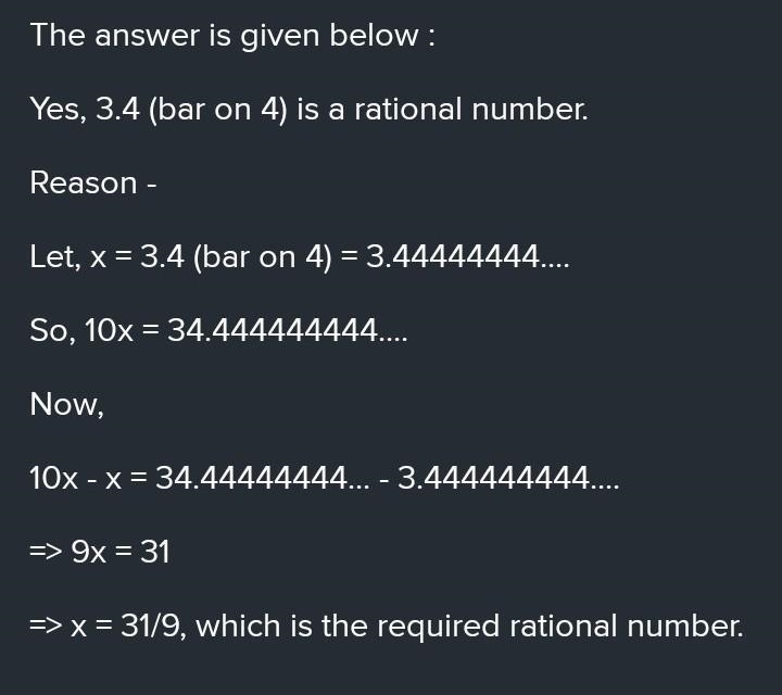 Is 3/4 a rational expression? Explain.-example-1