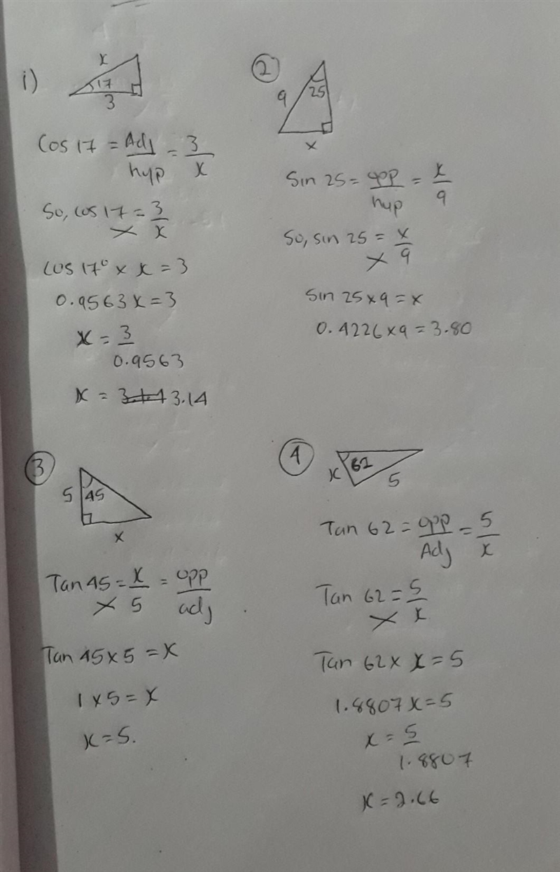 Solve for x. Round to the nearest hundredth-example-1