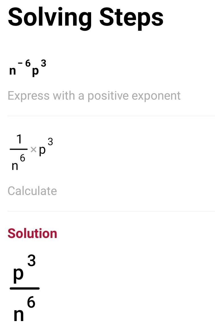 ? Which is the simplified form of n -6p3?-example-1