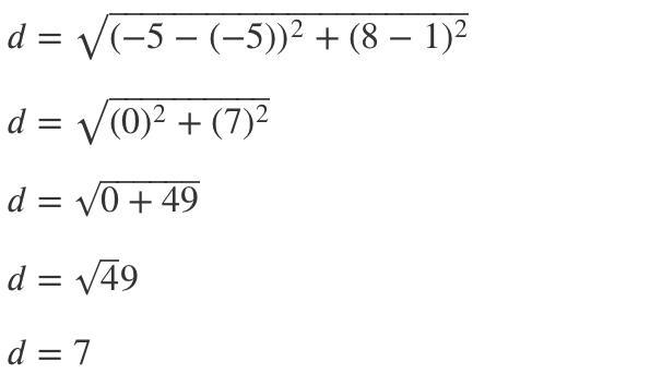 On a coordinate plane, point M is located at (-5, 1) and point N is located at (-5,8). What-example-1